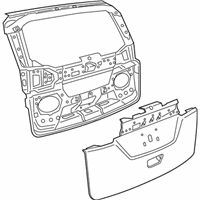OEM 2020 Chrysler Voyager LIFTGATE - 68227064AL