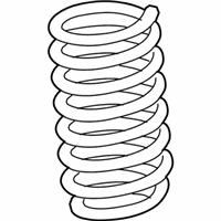 OEM 2020 BMW M850i xDrive FRONT COIL SPRING - 31-33-6-889-246