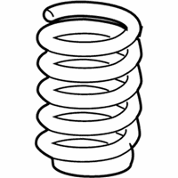 OEM 2012 Chevrolet Silverado 1500 Front Spring - 20842481