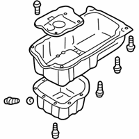 OEM 2002 Kia Optima Pan Assembly-Engine Oil - 2152038056