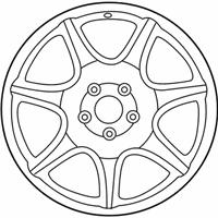 OEM 2017 Kia K900 Wheel Assembly-Temporary - 529103T800