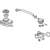 OEM 2019 Acura RDX MASTER CYLINDER - 01462-TJB-A00