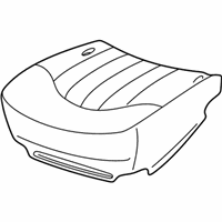 OEM 1996 Ford Crown Victoria Seat Cushion Pad - F6AZ-54632A23-CA