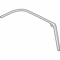 OEM 2000 Pontiac Sunfire Weatherstrip Asm-Roof Side Rail - 22658005