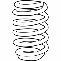 OEM 2011 Dodge Charger Front Coil Spring - 68031643AC