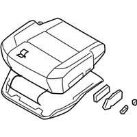 OEM 2014 Nissan Titan Cushion Assy-Front Seat - 87350-ZR50D