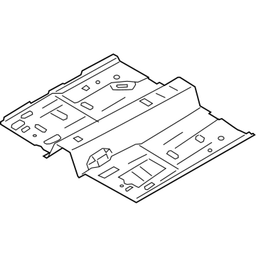 OEM 2021 Lincoln Corsair PAN ASY - FLOOR - FRONT - LX6Z-7811135-F