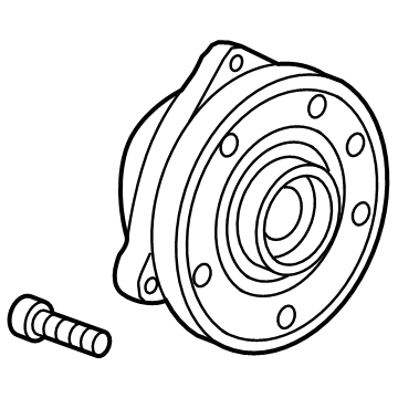 OEM 2017 Chevrolet Bolt EV Front Wheel Bearing - 13524087