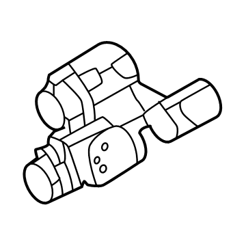 OEM 2022 Nissan Armada Sensor Assembly-Side Air Bag - 98830-5RA0A