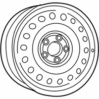 OEM 2017 Jeep Compass Wheel-Spare - 4755219AA