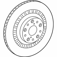 OEM 2020 Lexus LS500h Disc, Brake, Rear LH - 42432-11010