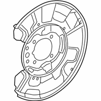 OEM 2020 Lexus LC500 Plate Sub-Assembly, Park - 46504-11021