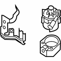 OEM 2017 Infiniti QX60 Motor Assembly-Sub Cooling - 21580-5BE0A