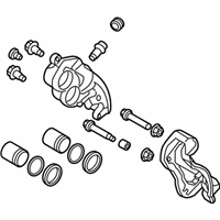 OEM 2019 Hyundai Santa Fe CALIPER Kit-Front Brake, LH - 58180-2WA40