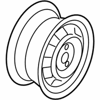 OEM 1994 GMC Sonoma Wheel Rim Assembly-15X7 Front *Gray - 9591717
