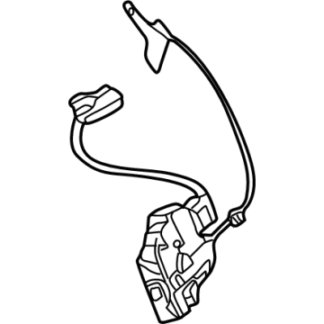 OEM Hyundai OPENER ASSY-FUEL FILLER DR - 81560-P0000