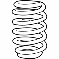 OEM 2013 Dodge Charger Front Coil Spring - 5168886AB