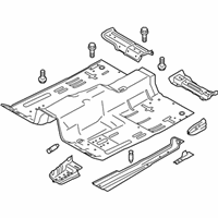 OEM 2019 Ford Mustang Front Floor Pan - FR3Z-6311135-A