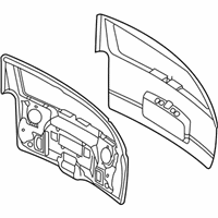 OEM Chevrolet Trailblazer Lift Gate - 89023979