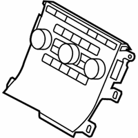 OEM 2011 Lincoln MKS Dash Control Unit - AA5Z-19980-D