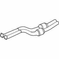 OEM 2009 BMW Z4 Exchange. Exhaust Pipe Cat.Converter, Right - 18-30-7-647-049
