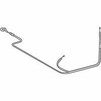 OEM 2007 Lexus SC430 Cable Sub-Assy, Luggage Door Lock Control - 64607-24050