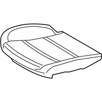 OEM BMW M5 Padded Section, Comfort Active Seat, Right - 52-10-7-844-610