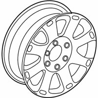 OEM 2006 Lincoln Navigator Wheel, Alloy - 2L7Z-1007-AB