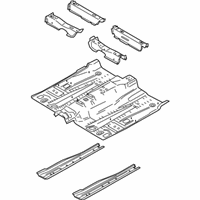 OEM 2021 Ford Edge Front Floor Pan - K2GZ-5811135-A