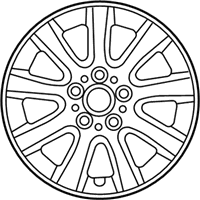 OEM Lexus ES330 Wheel, Disc - 42611-33600