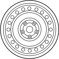 OEM 2015 Nissan Quest Wheel Assy-Disk - 40300-1JA0B