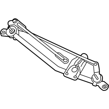 OEM Hyundai Elantra Linkage Assembly-Windshield Wiper - 98120-AB000