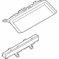 OEM Infiniti M45 Lamp Assembly-Stop, High Mounting - 26590-EG001