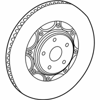 OEM 2020 Lexus LS500h Disc, Front RH - 43512-11010