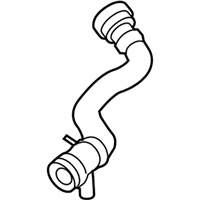 OEM 2012 BMW 528i Coolant Hose - 17-12-7-619-684