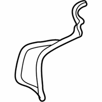 OEM 2008 Ford Explorer Hose - 1L2Z-17A605-AA