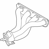 OEM 2015 Kia Forte5 Exhaust Manifold Catalytic Assembly - 285102E410