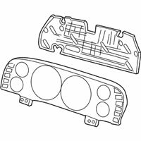 OEM 2002 Jeep Grand Cherokee Instrument Cluster - 56042902AD