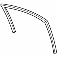 OEM Jeep Patriot WEATHERSTRIP-Front Door Glass Run - 5067769AD