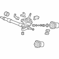 OEM 2010 Honda Civic Rack, Power Steering - 53601-SNC-A98