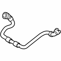 OEM 2016 BMW 428i Gran Coupe Lower Coolant Hose - 17-12-7-596-840