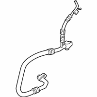 OEM BMW 530i SUCTION PIPE EVAPORATOR-COMP - 64-53-9-490-960