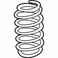 OEM 2014 Toyota Corolla Coil Spring - 48231-02D10