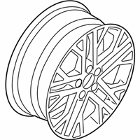 OEM Ford Escape WHEEL ASY - LJ6Z-1007-B