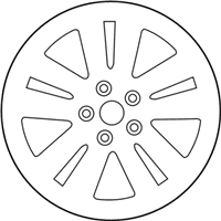 OEM 2020 Nissan Rogue Aluminum Wheel - 40300-6FL2A