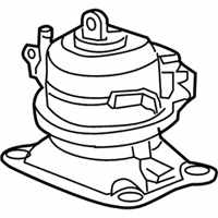 OEM 2019 Acura TLX Rubber Assembly, Front Engine Mounting - 50830-T2G-A01