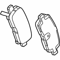 OEM 2013 Chevrolet Malibu Rear Pads - 22846359