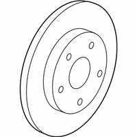 OEM 2016 Chevrolet Malibu Limited Rotor - 23118537