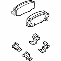 OEM 2016 Jeep Cherokee Pad Kit-Rear Disc Brake - 68225327AD