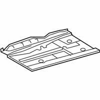 OEM 2009 Lexus IS350 Pan, Front Floor, LH - 58112-24040